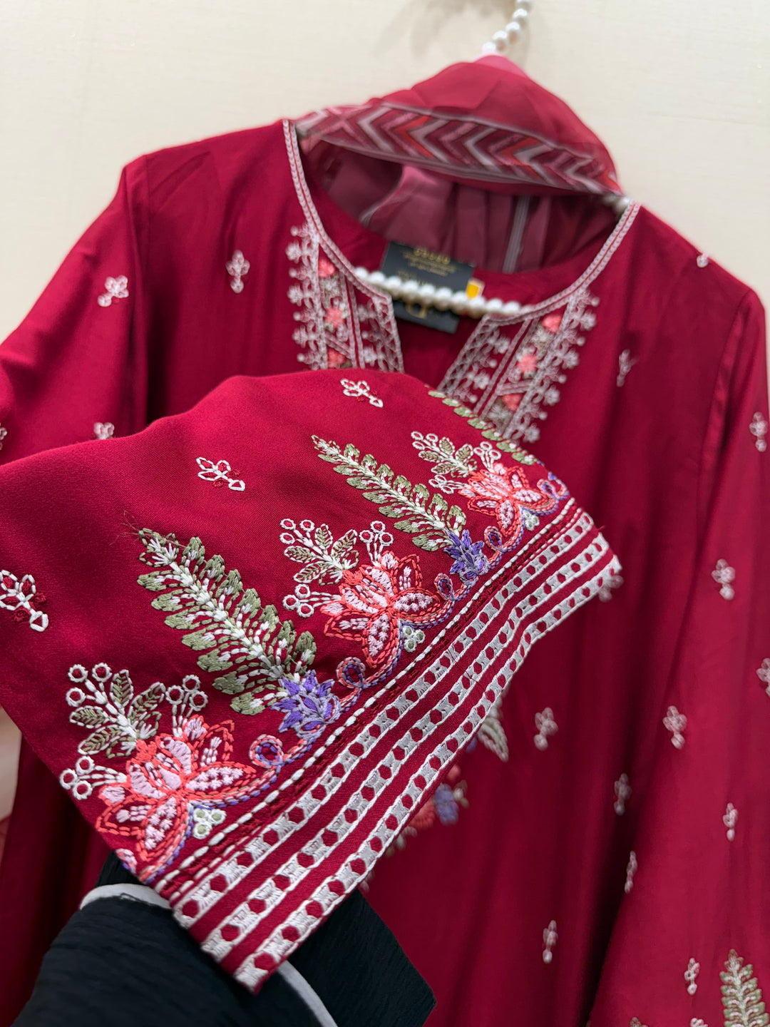 Embroidered palazzo Suits