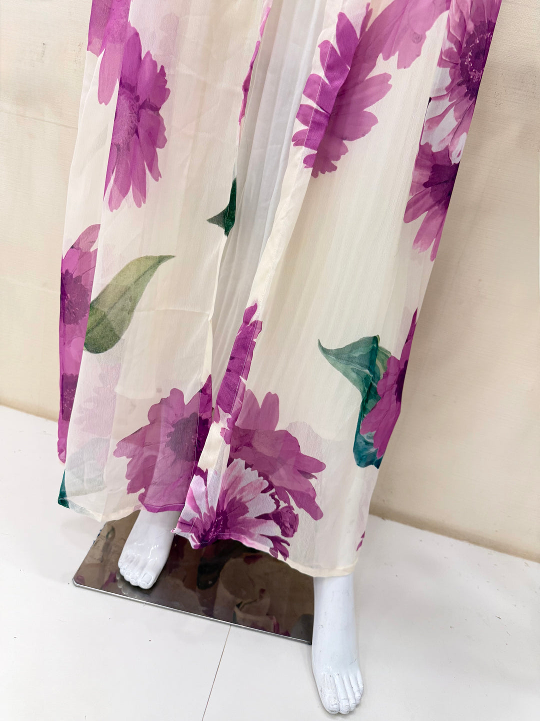 Floral shrug gowns