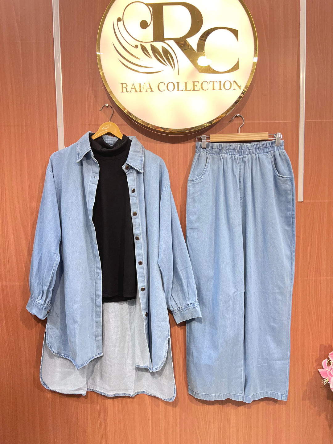 Denim co-ord set 2562