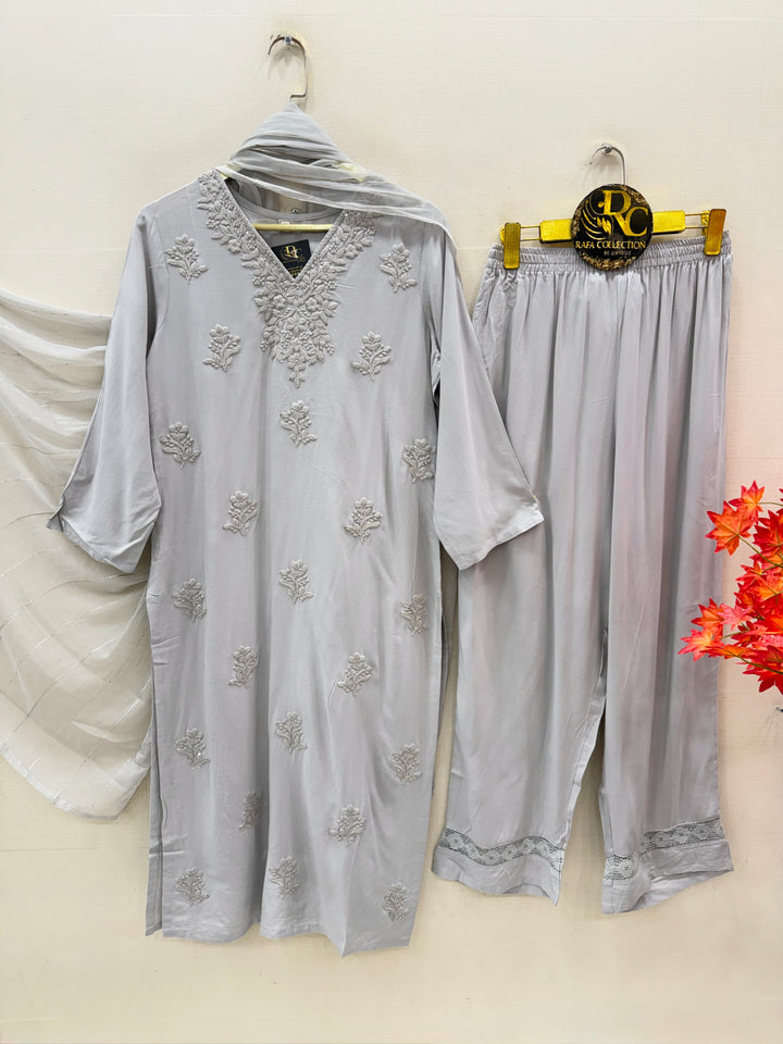 Lucknawi Embroidered Suits