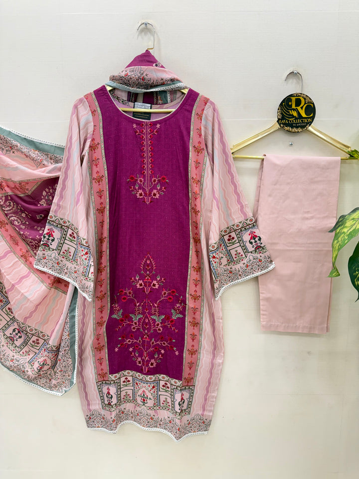 Cotton Embroidery Suits