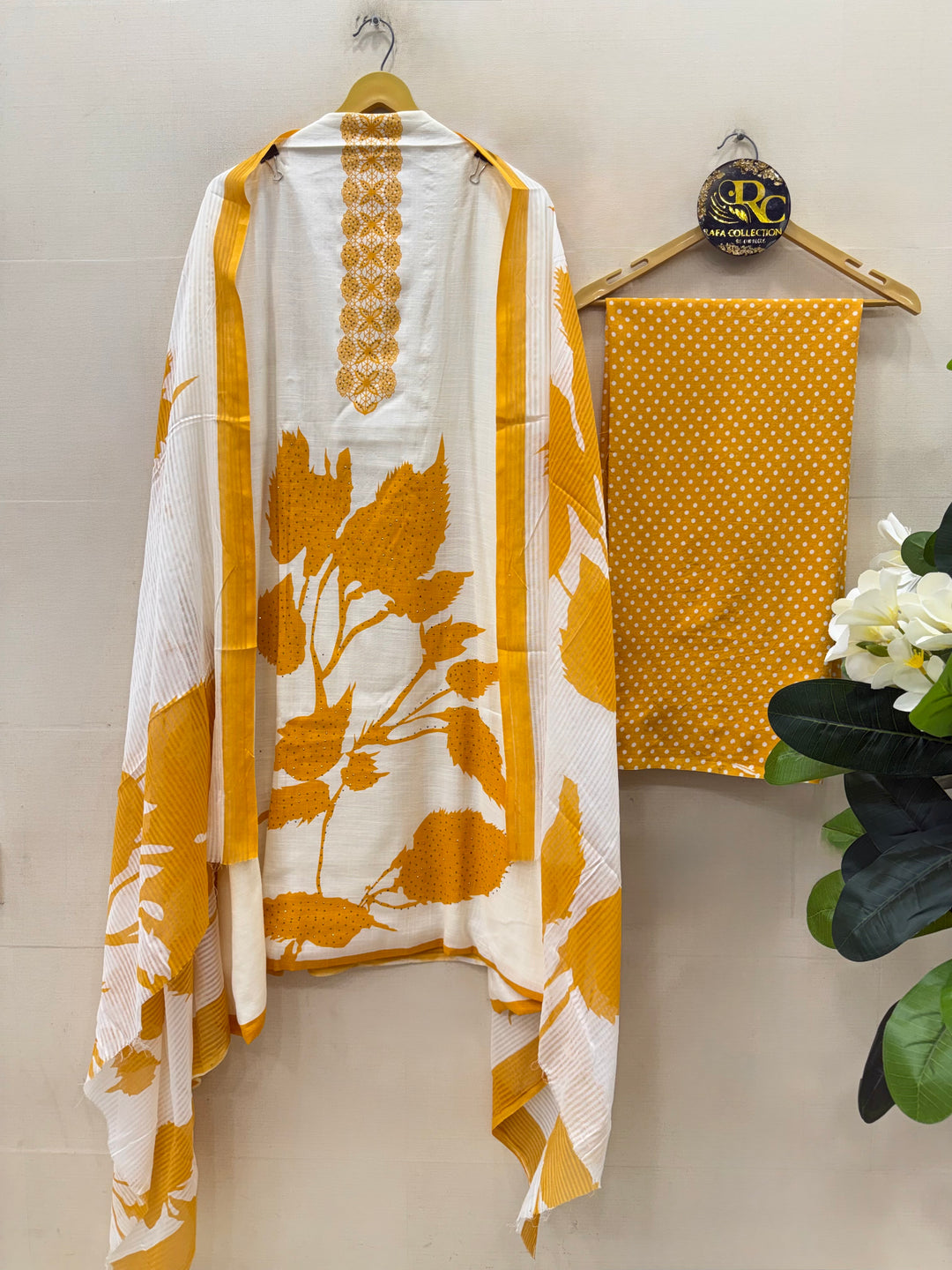 Slub Cotton Unstitched Suits