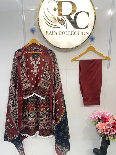Pakistani printed Suits 1797