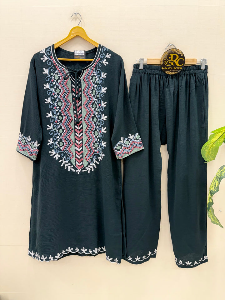 Imported embroided co-ord sets