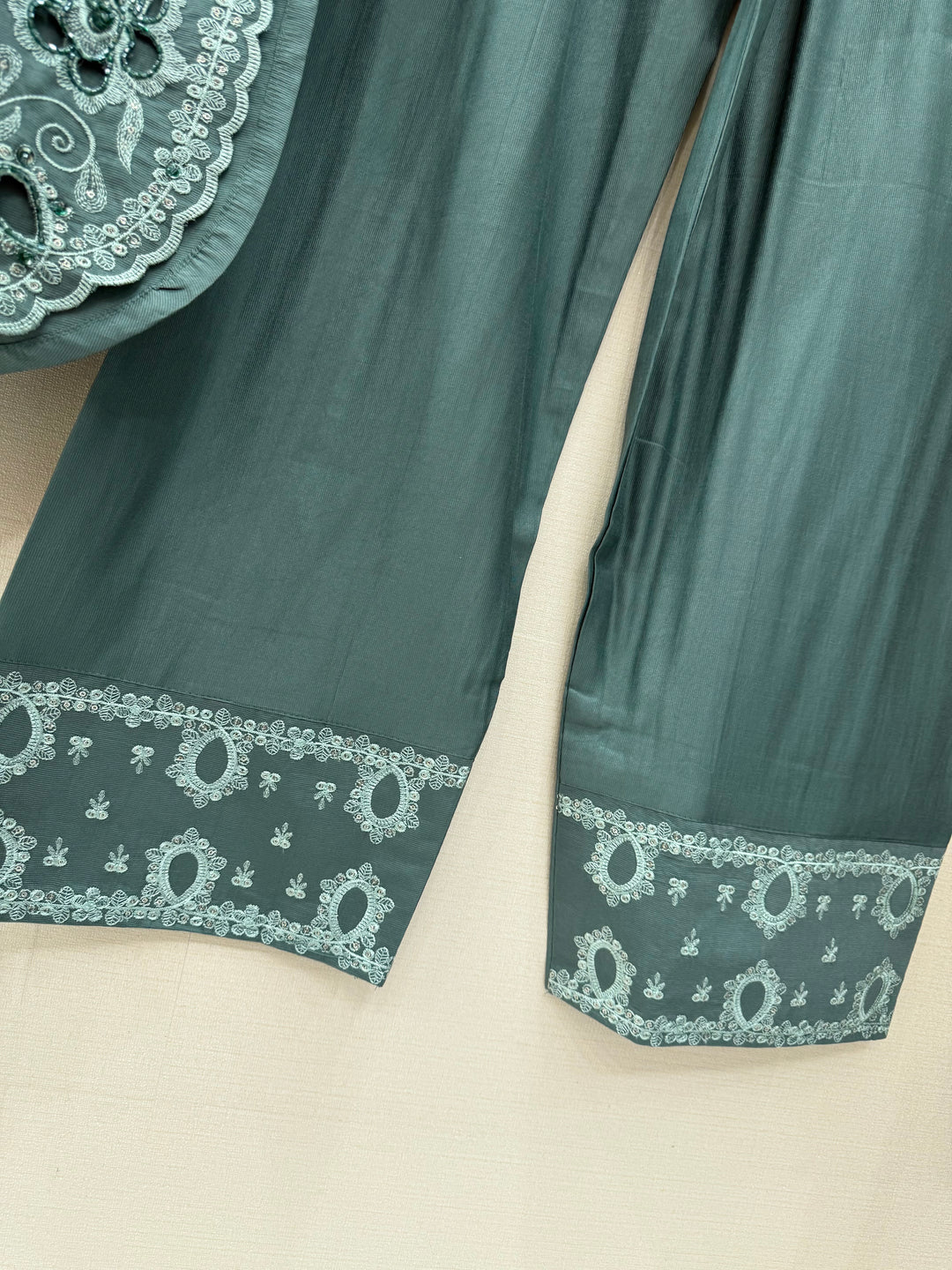 Premium cutwork suit
