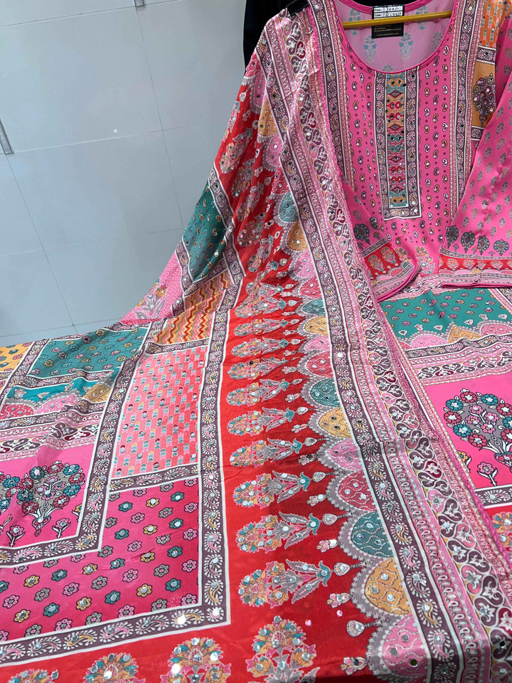 Sagar Multi mirror Suit 2217