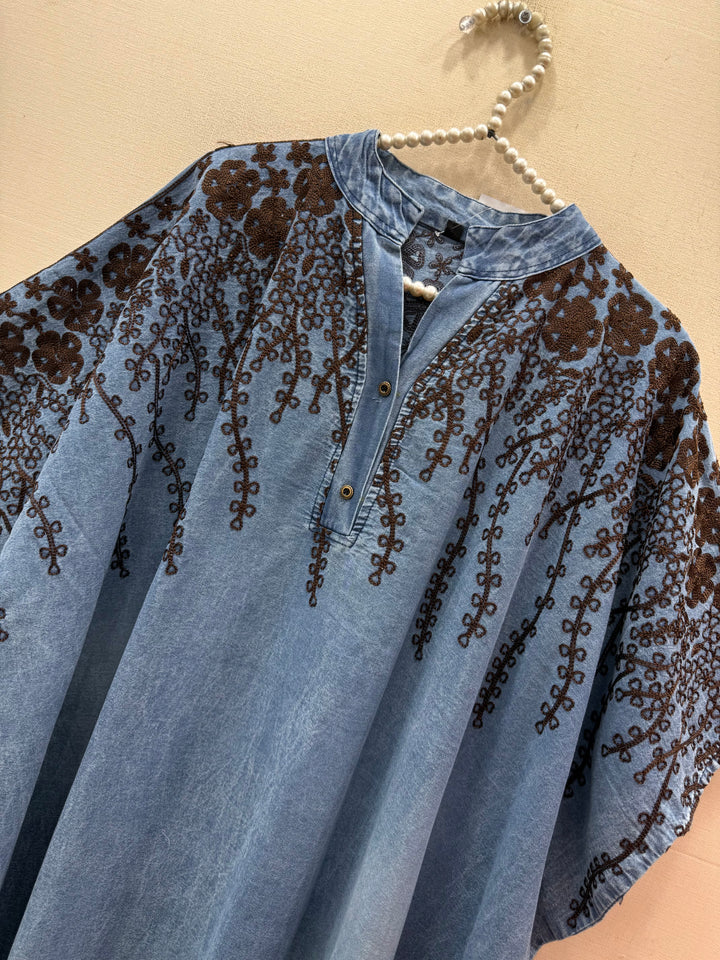 Denim Long Kaftan’s