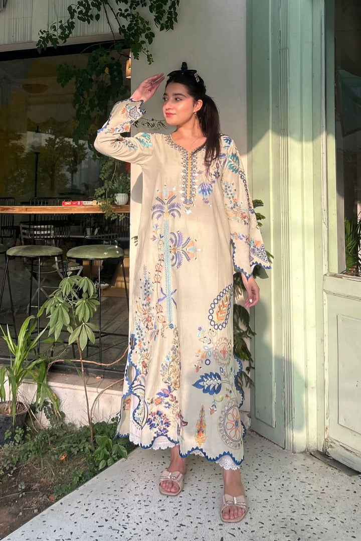 Pakistani Long Cutwork Suits
