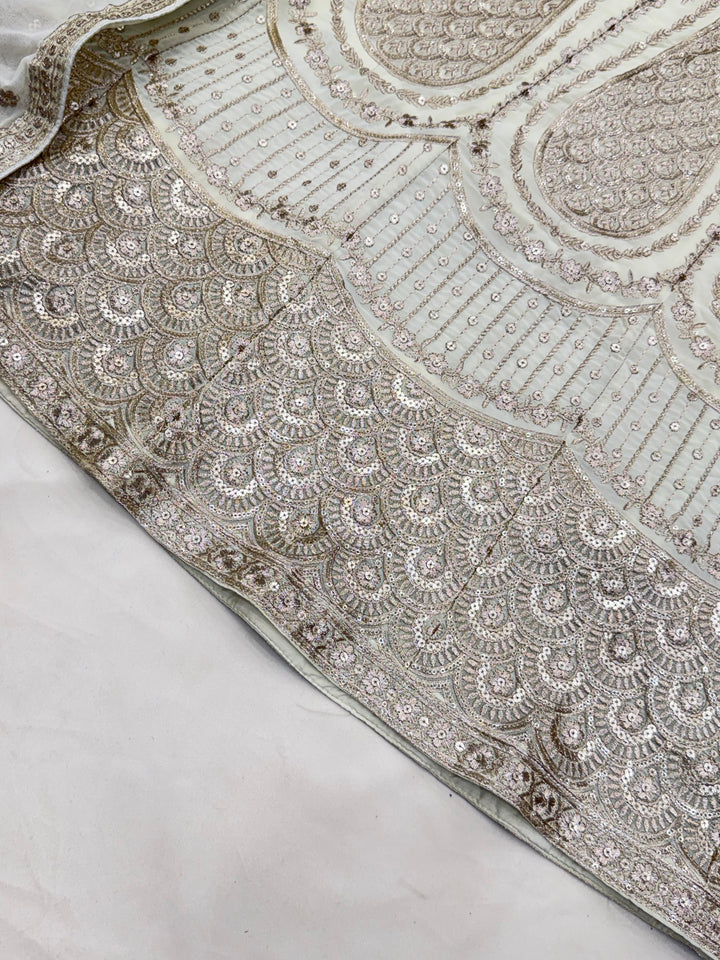 Heavy georgette gown