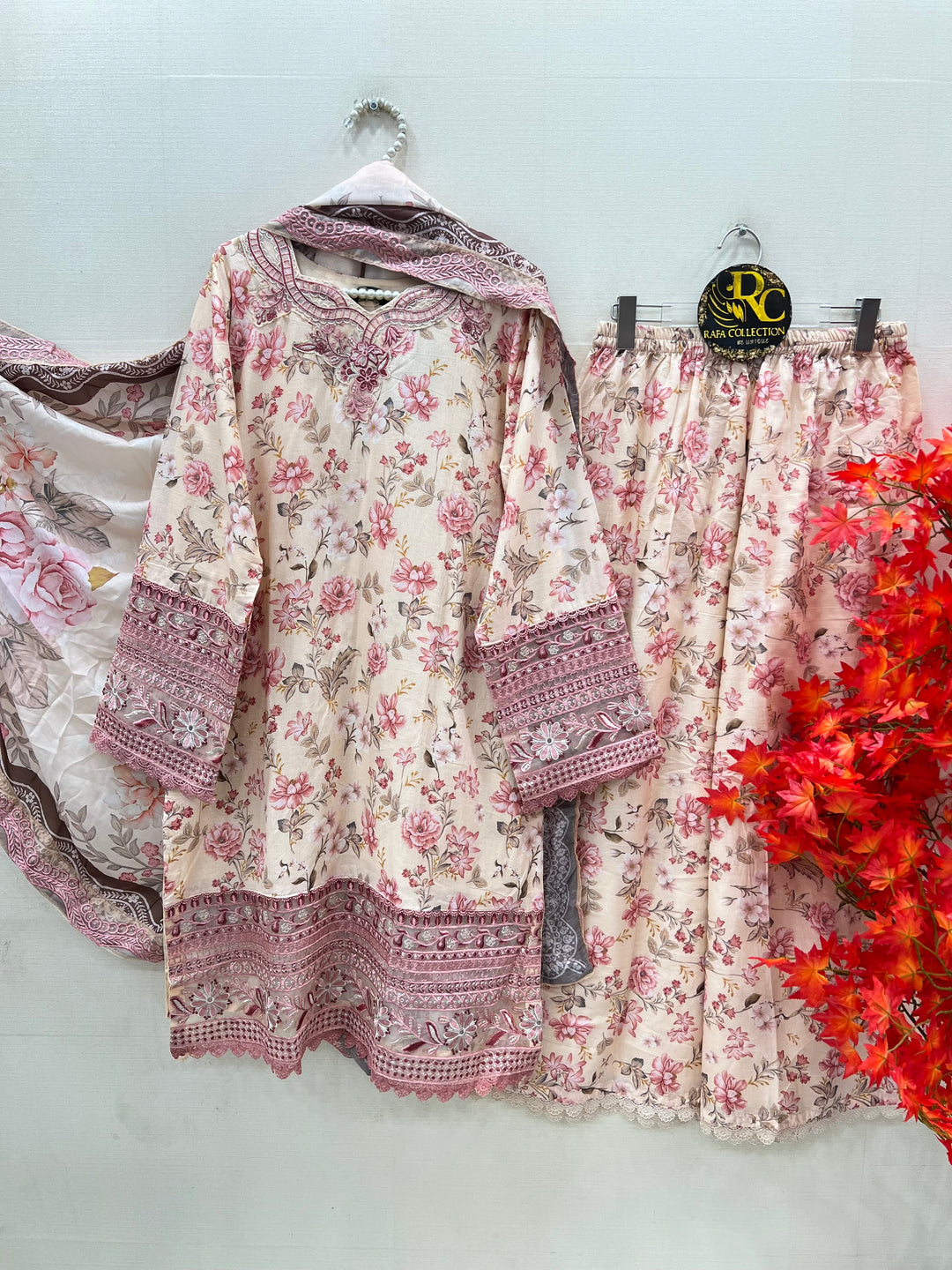 Pakistani embroidery Suits