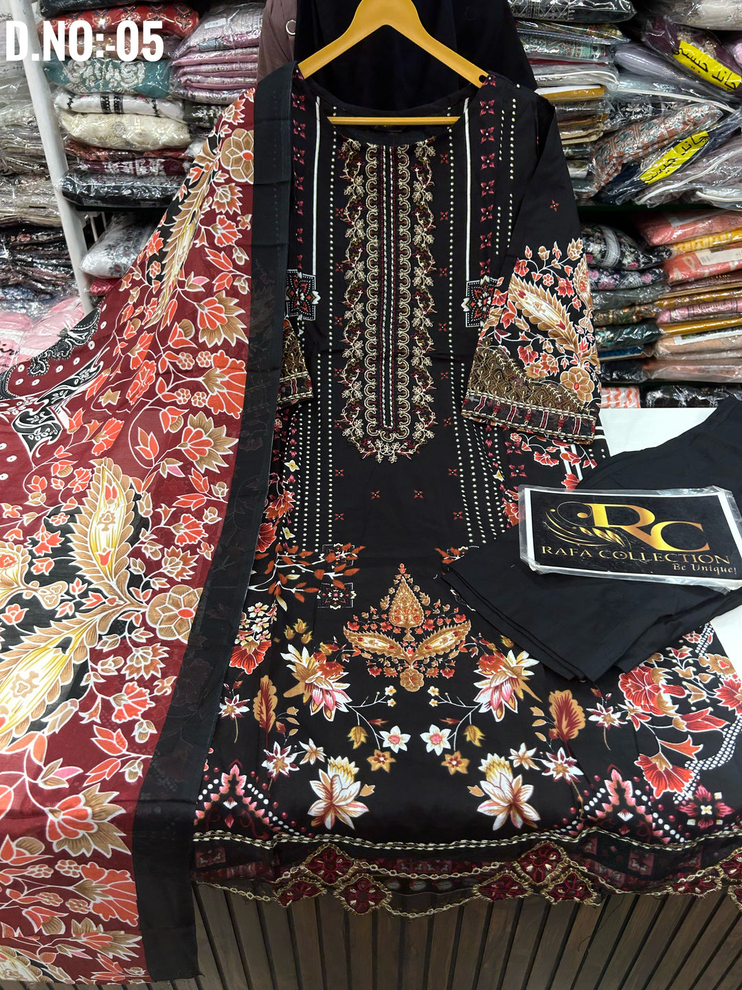 Pakistani embroided suit 1993