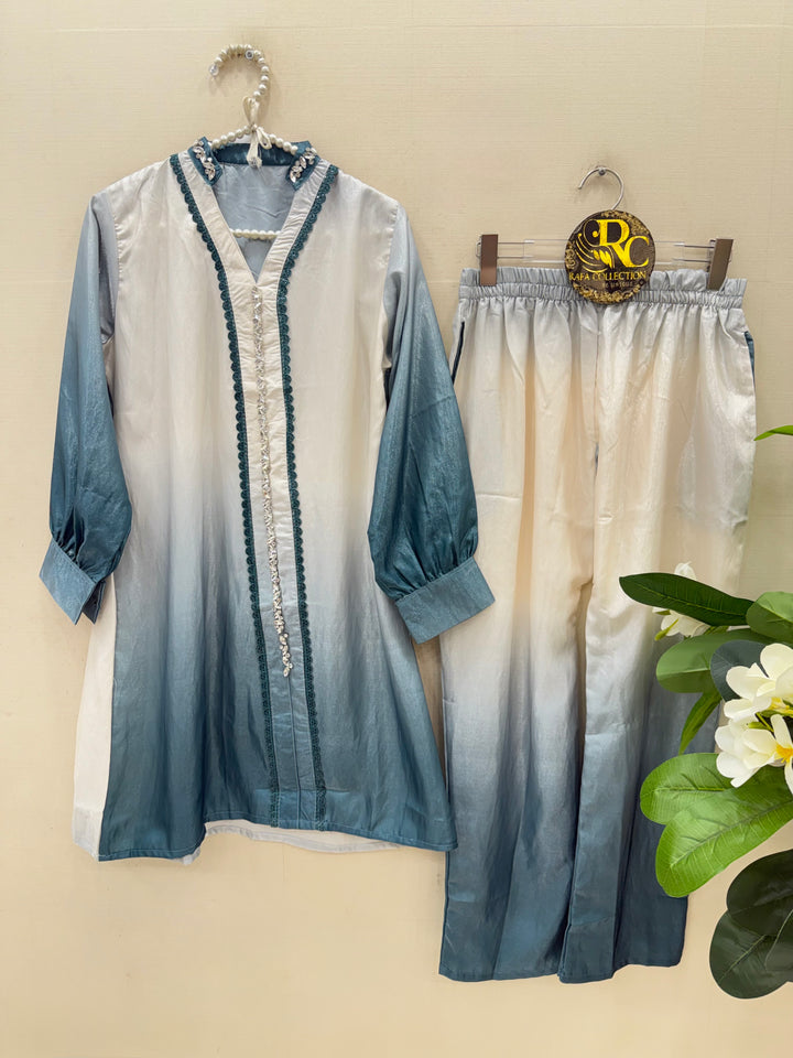 Ombre handwork co-ord sets