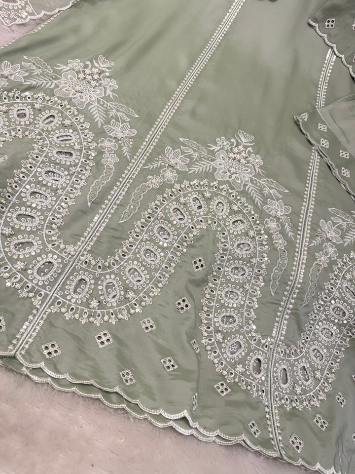 Premium cutwork long suits