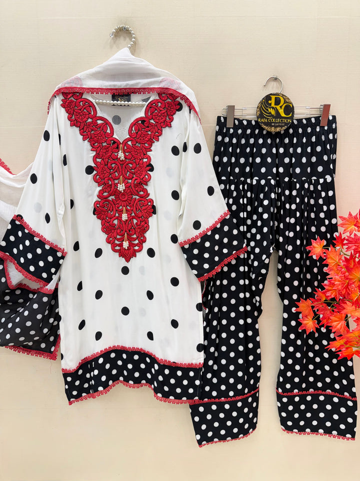 Polka Farshi Salwar Suits