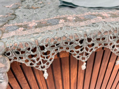 Pakistani cutwork suit 115417