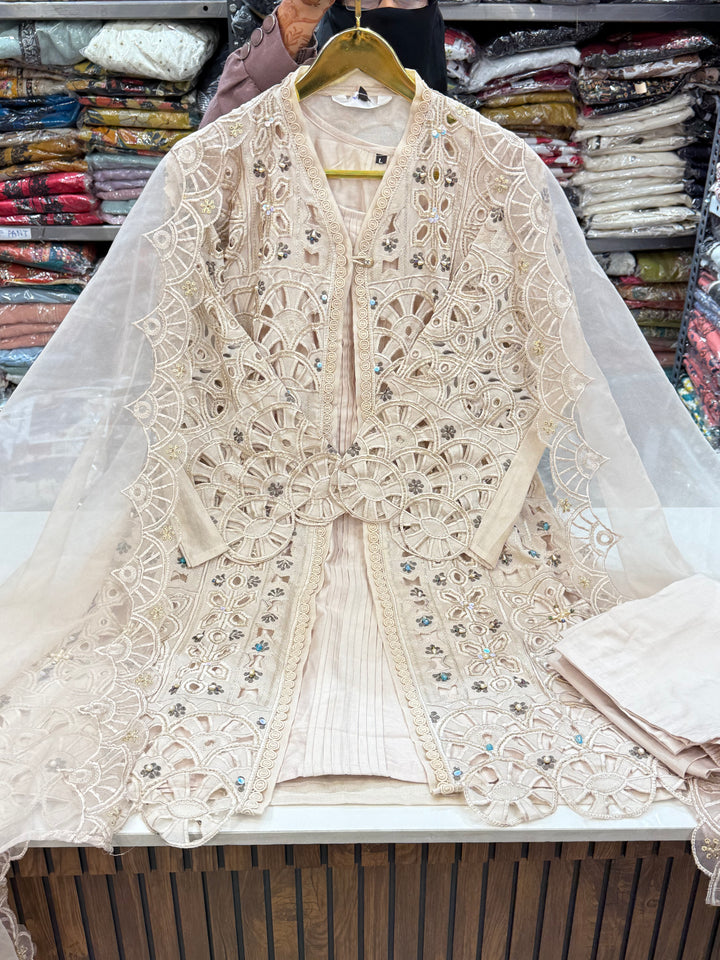 Pakistani cutwork formals 2551