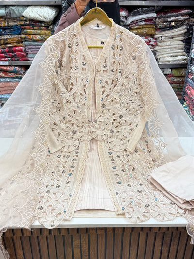 Pakistani cutwork formals 2551