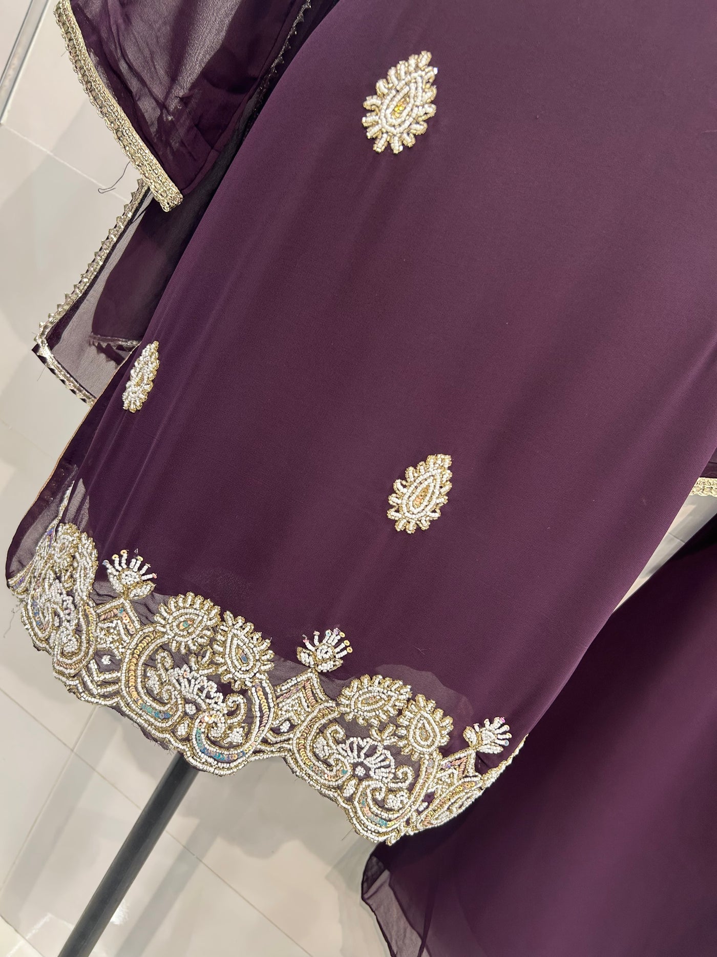 Georgette Plazzo Suit✨1504