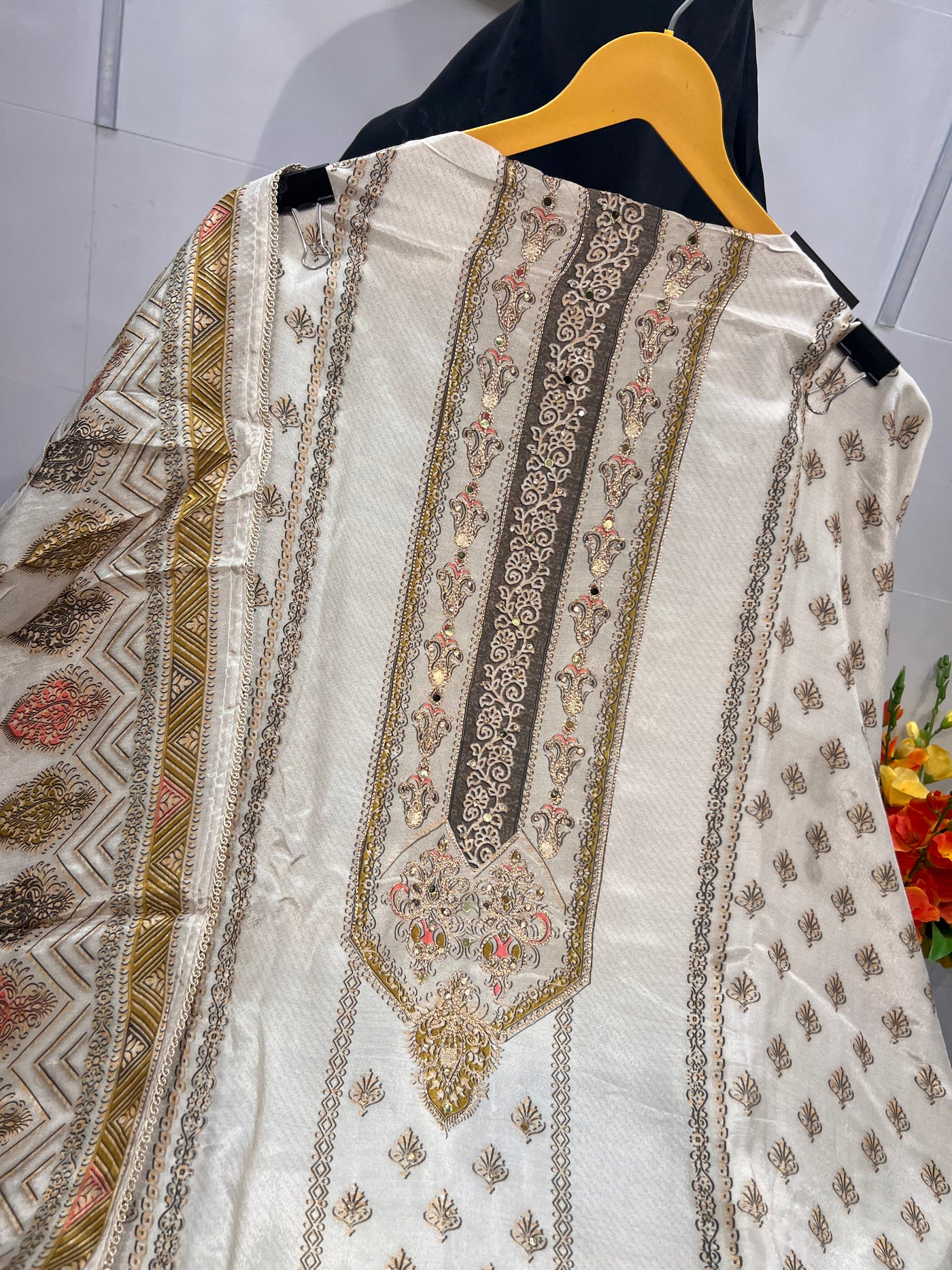 Pure Muslin Suit 1598