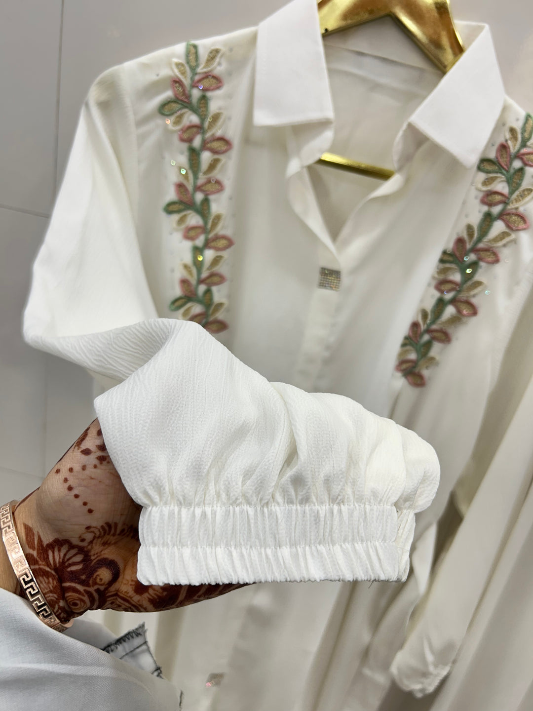 Imported crinkle co-ord sets