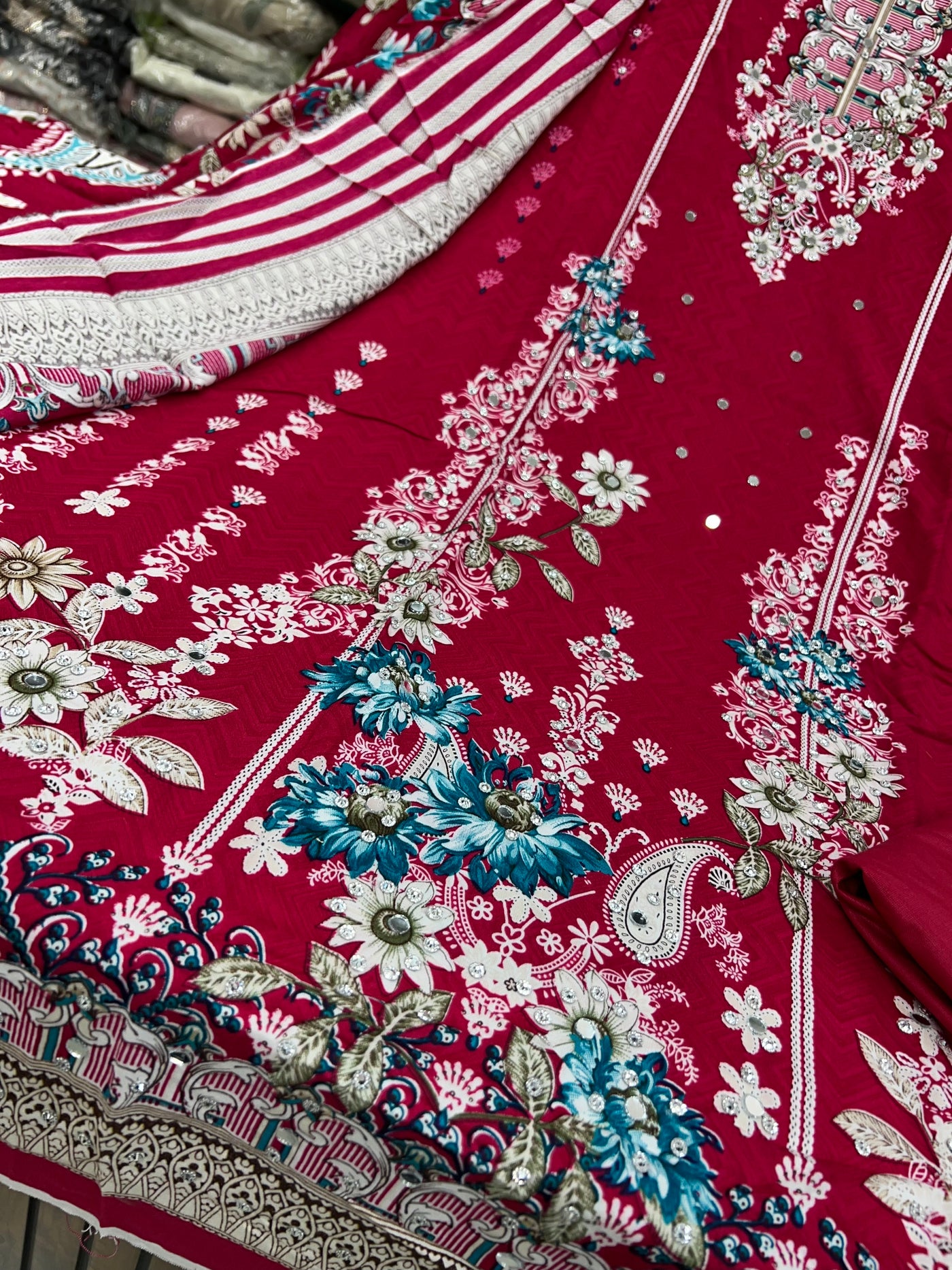 Rayon unstitched suits 2792