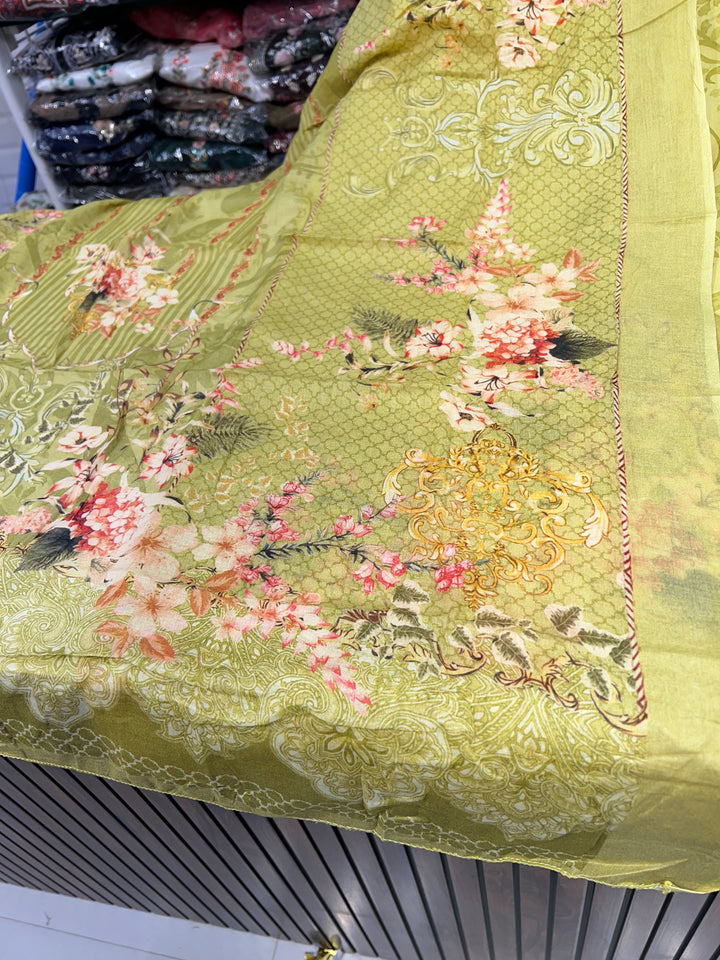 Lawn unstitch suits Nizaam 33977