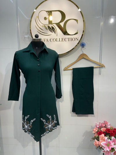 Crinkle Co-Ord Set 1171