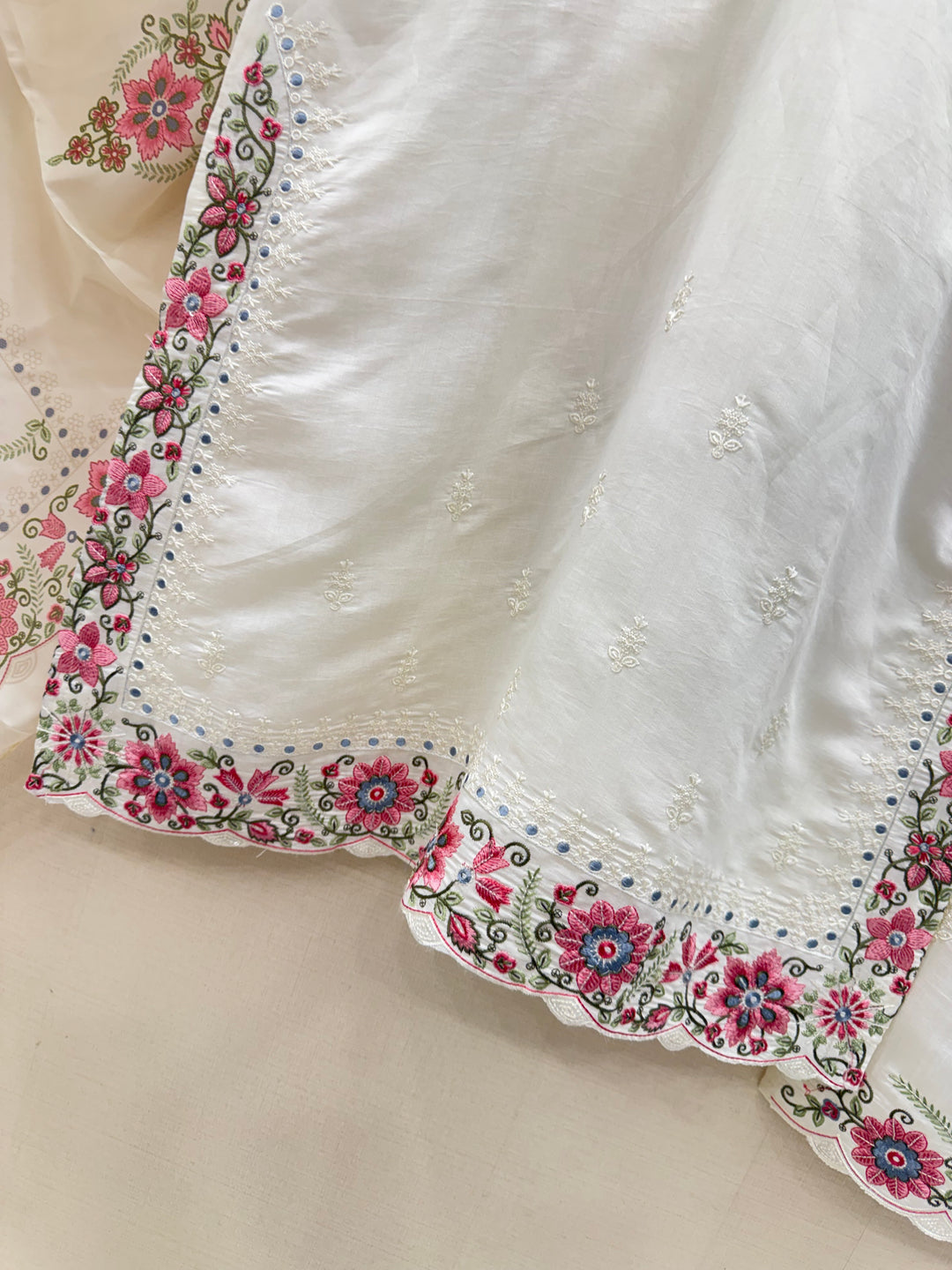 Cotton Embroided suits