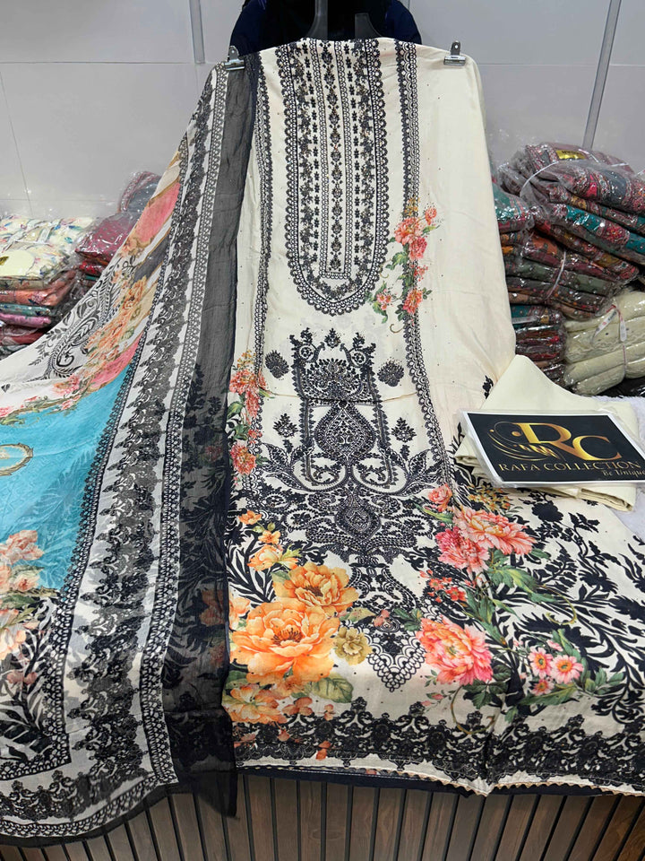 Pure Muslin Suit 1302