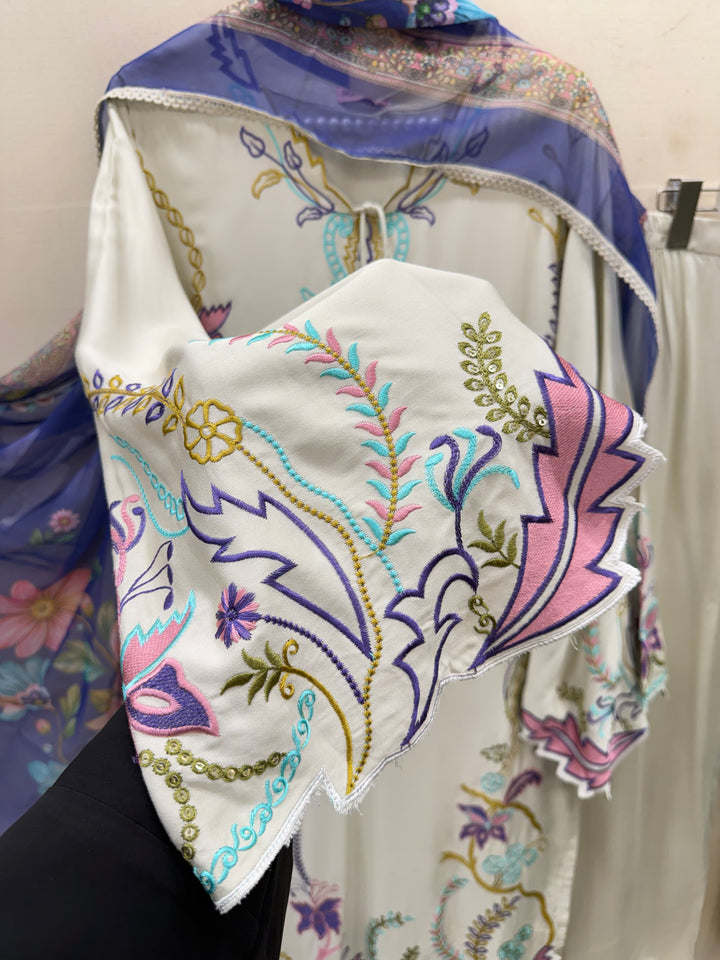 Pakistani Long cutwork Suits