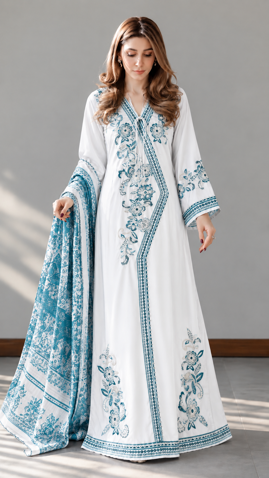 Embroidered Long Suits