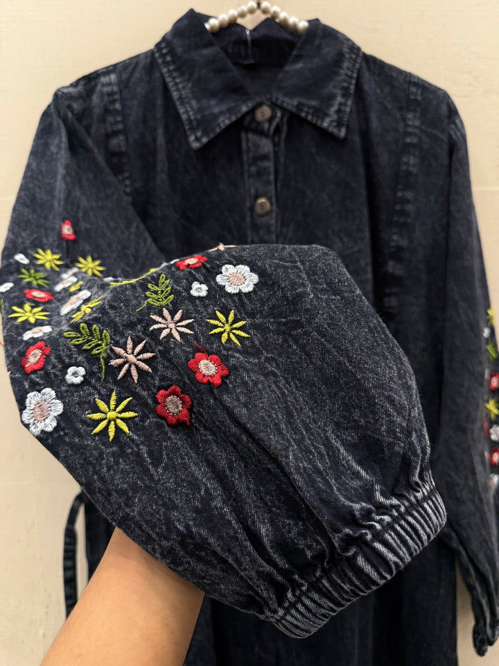 Denim Long Gown’s