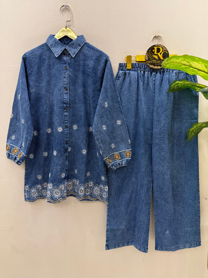 Denim co-ord sets
