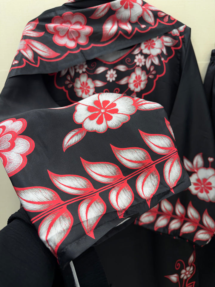 Satin Printed Suits