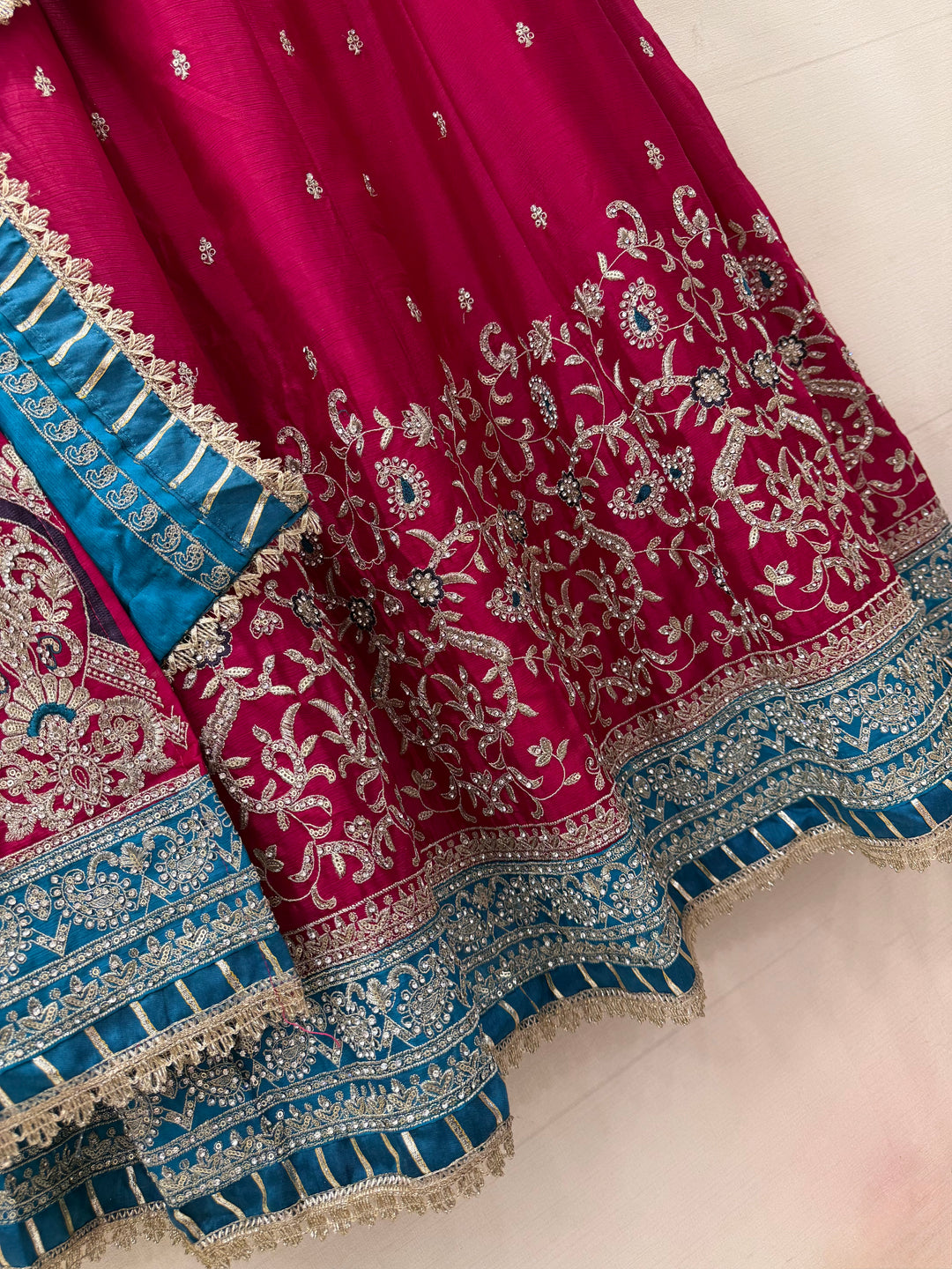Pakistani Heavy sharara suits