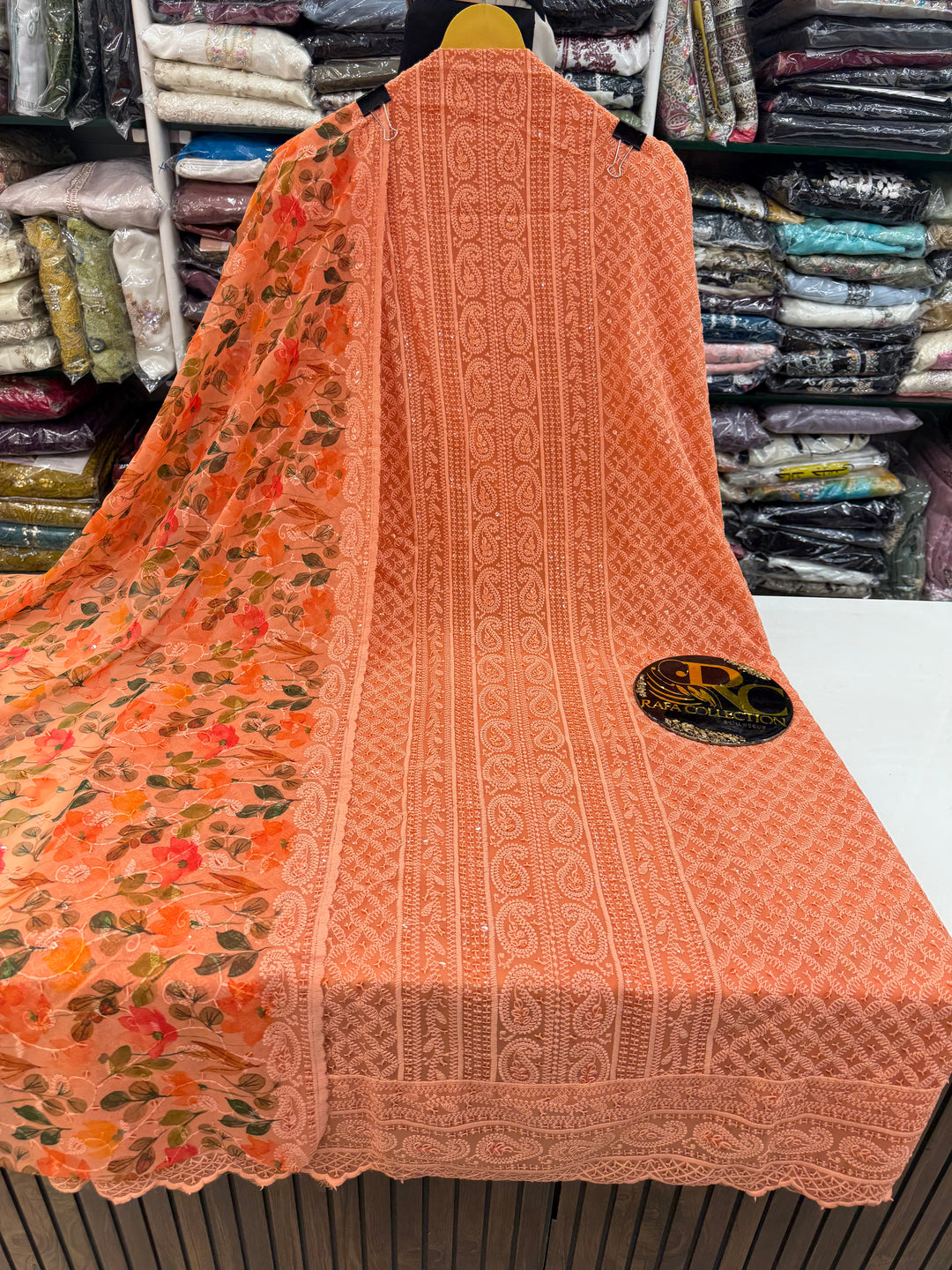 Georgette Unstich Suit