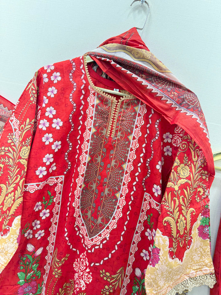 Cotton ready to wear suits