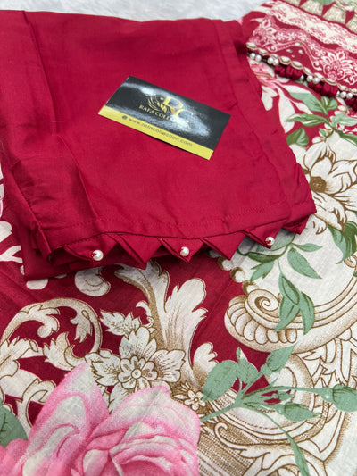 Luxury Pearl Embellished Pakistani Suits 2592