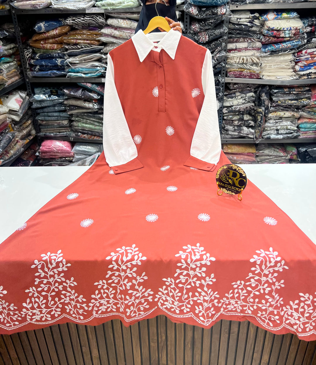 Imported crinkle Dress 2752