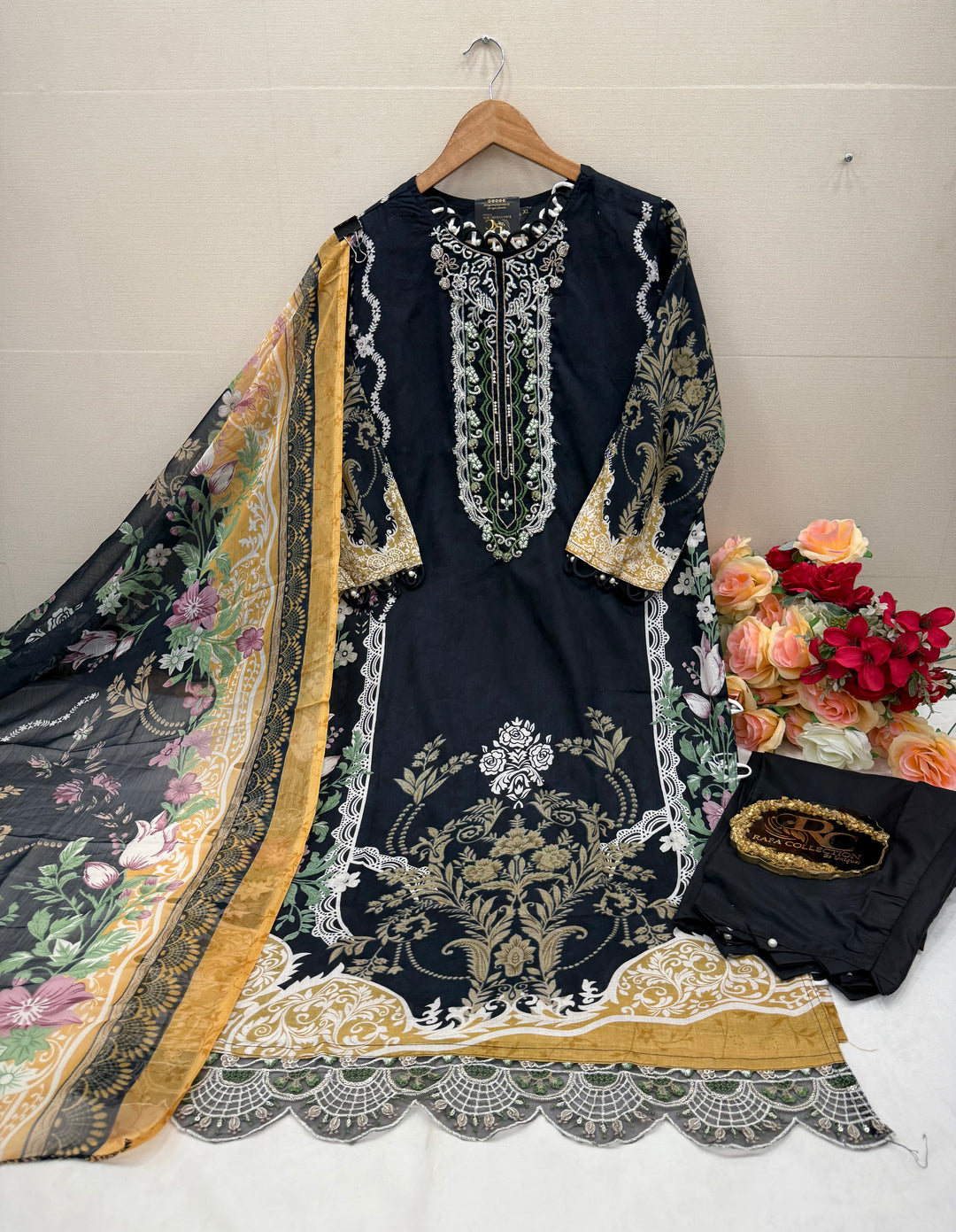 Pakistani patch work suit