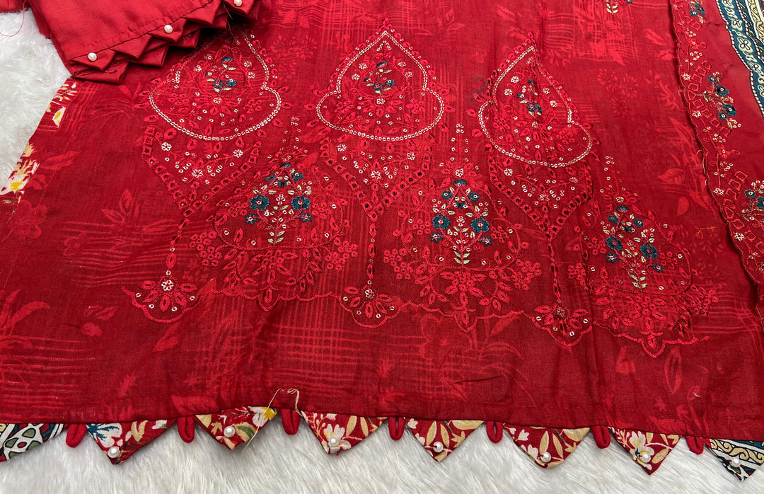 Pearl Handcrafted cotton Suits