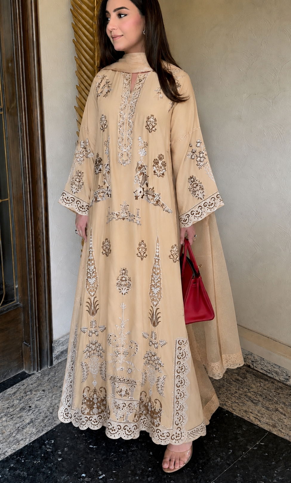 Pakistani long kaftans