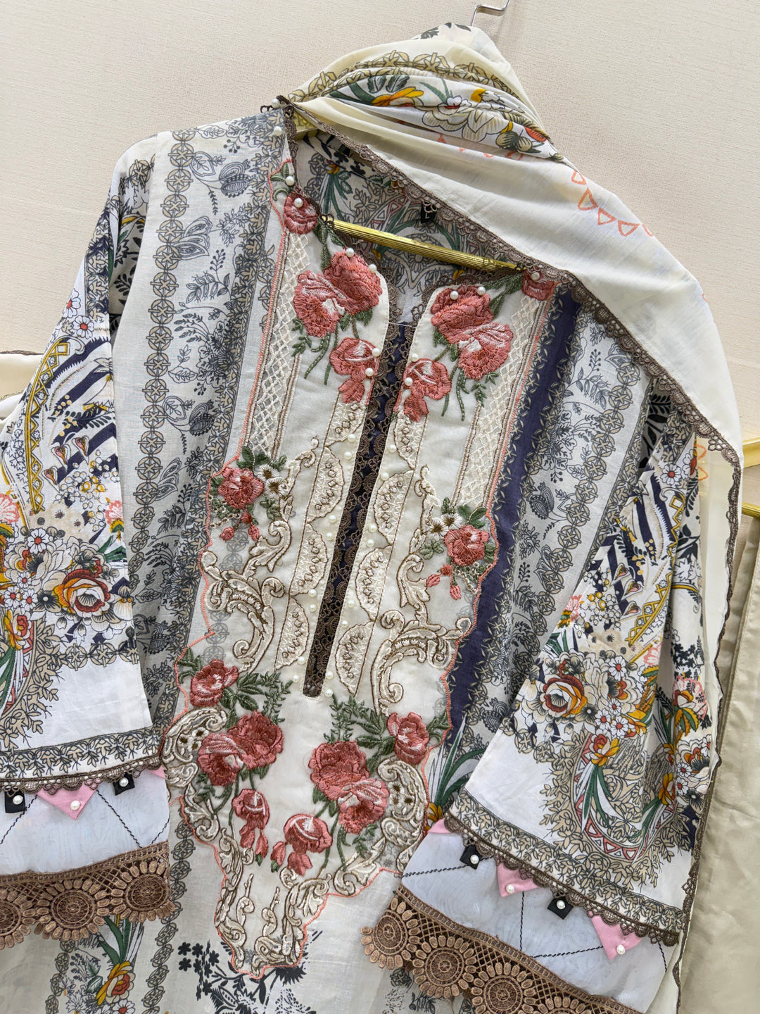 Pakistani patchwork suits