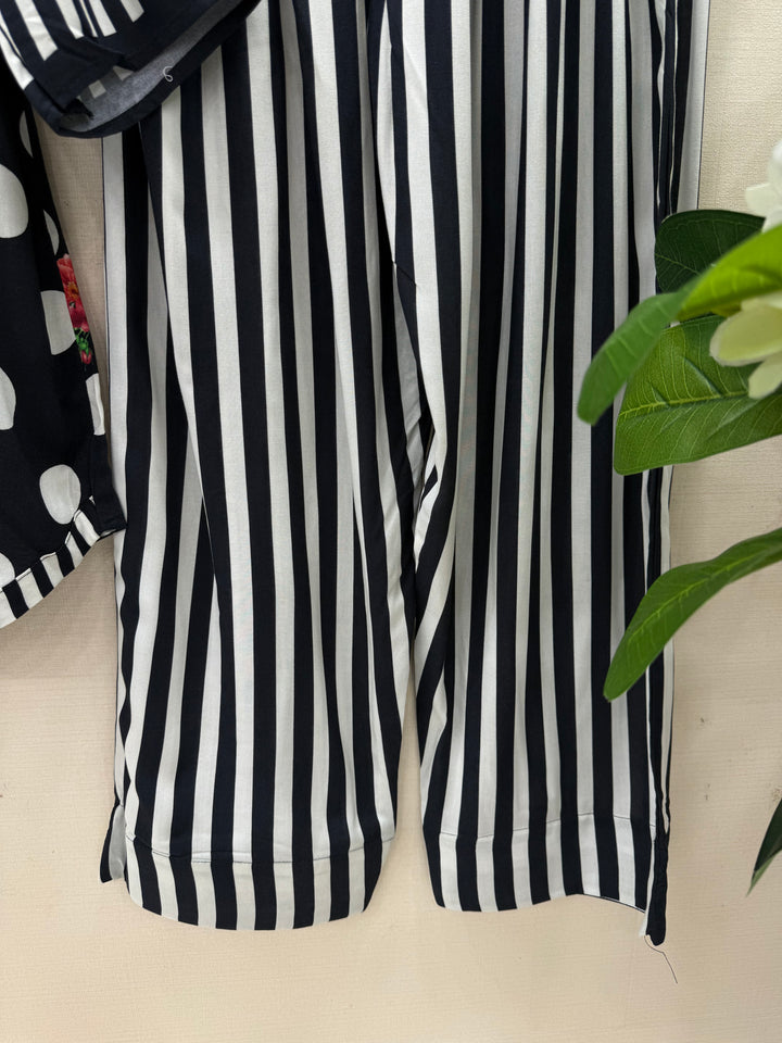 polka dot Pakistani Farshi suits