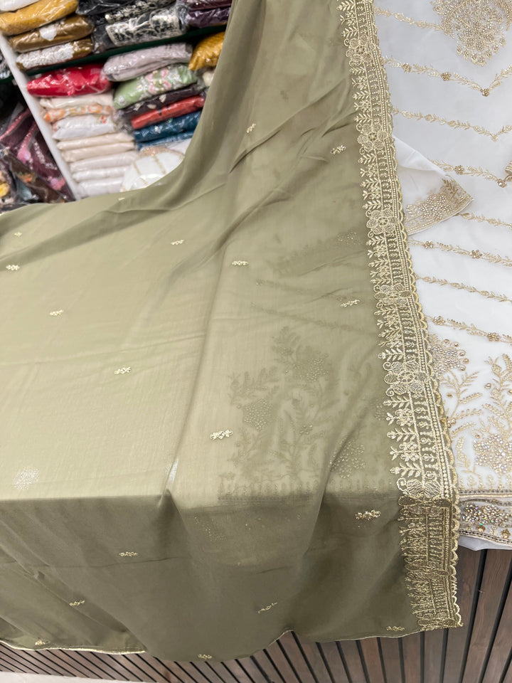 Georgette Unstitched Suits 845