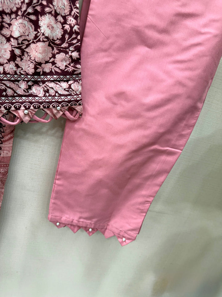 Pakistani patch work suit 0219