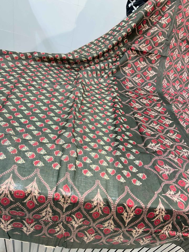 Cotton Printed suit 11546