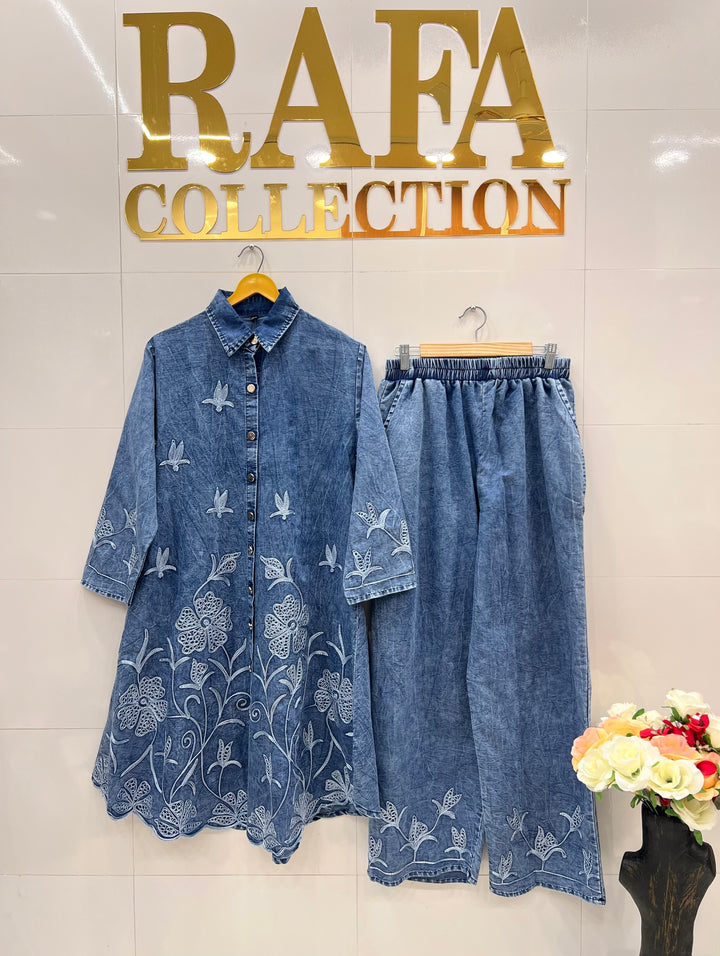 Denim co-ord sets