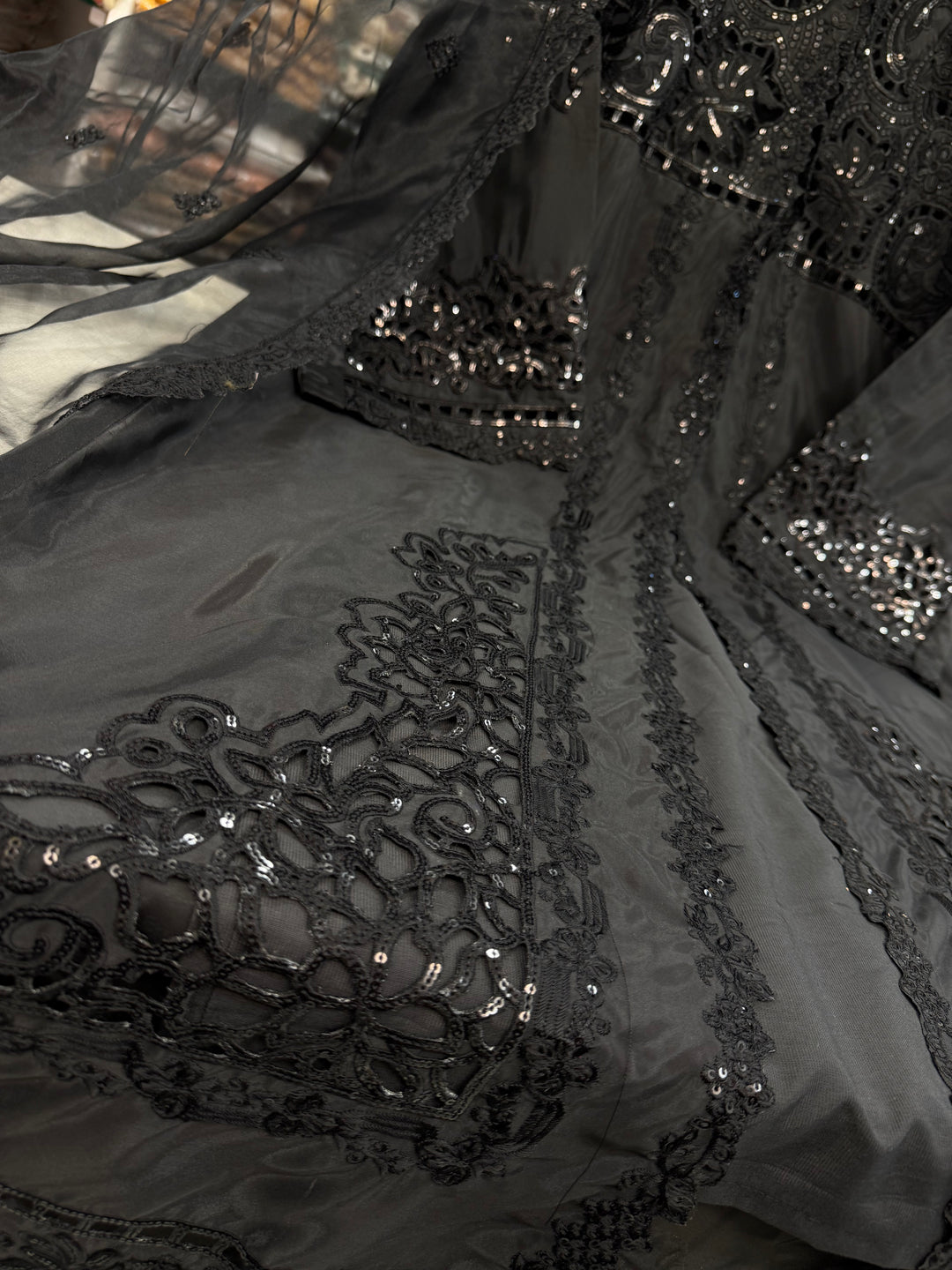 Premium cutwork suit