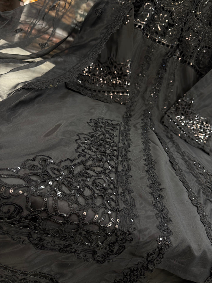 Premium cutwork suit